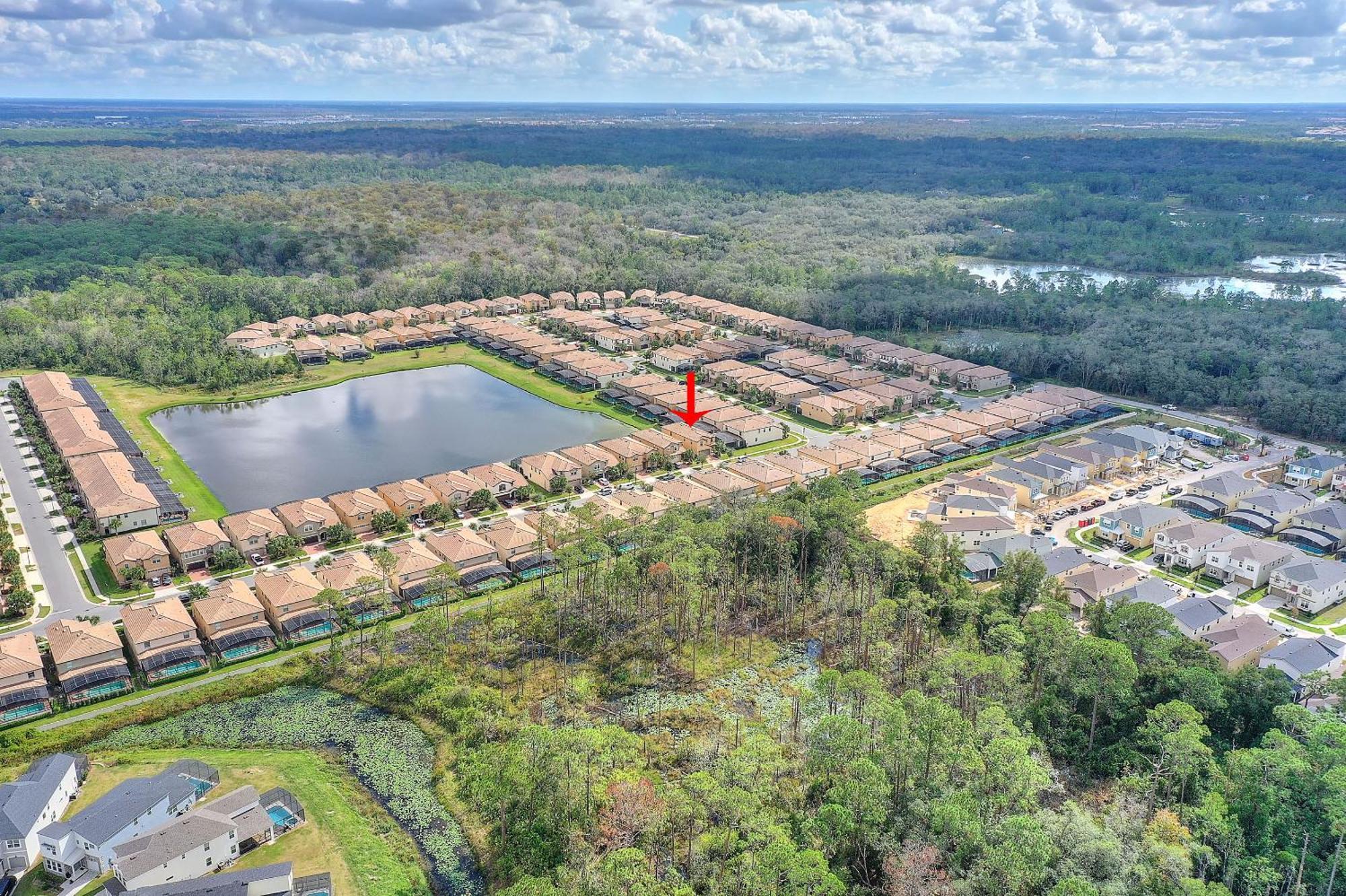 Stylish Cozy Family Getaway With Private Pool And Lake View キシミー エクステリア 写真